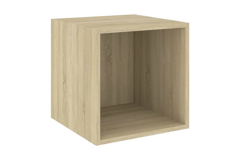 Väggskåp sonoma-ek 37x37x37 cm spånskiva - Brun - Förvaring - Köksförvaring - Kökshylla