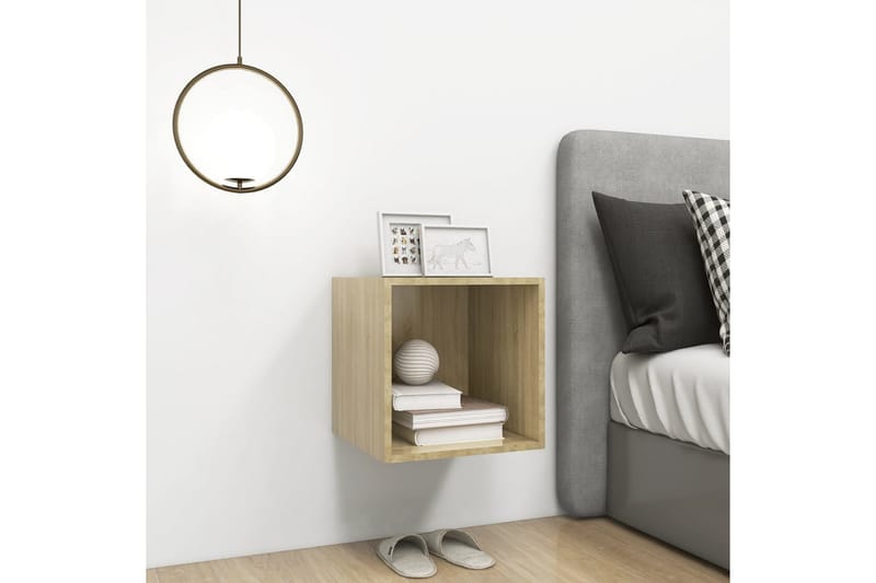 Väggskåp sonoma-ek 37x37x37 cm spånskiva - Brun - Förvaring - Köksförvaring - Kökshylla