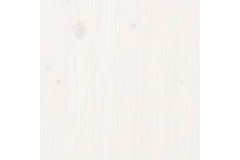 Väggskåp vit 30x30x40 cm massiv furu - Vit - Kökshylla - Vägghylla