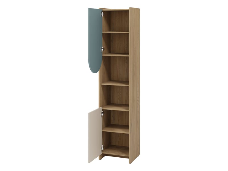 Zarek Bokhylla 44x198 cm - brun, rosa, beige - Förvaring - Hyllor - Bokhylla