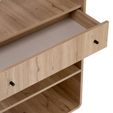 Zavio Bokhylla 78x153x34 cm - Ek - Förvaring - Hyllor - Bokhylla