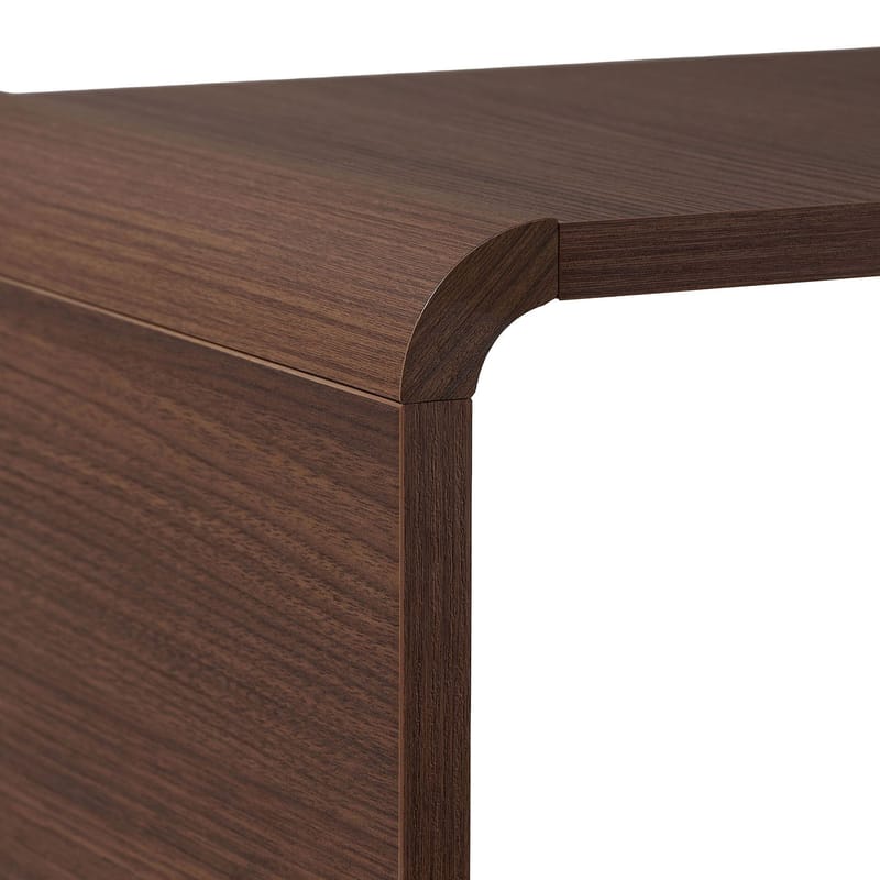 Zavio Bokhylla 78x153x34 cm - Valnöt - Förvaring - Hyllor - Bokhylla