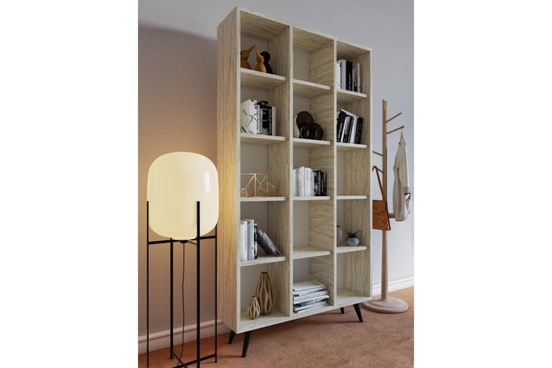 Zipa Bokhylla 100 cm - Beige - Förvaring - Hyllor - Bokhylla