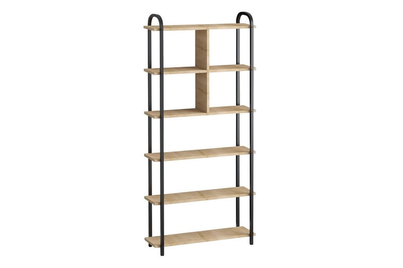 Zira Bokhylla 78 cm - Ek/Svart - Förvaring - Hyllor - Bokhylla