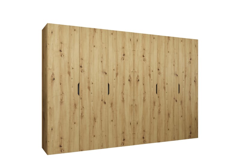 Abano Garderob 52x202 cm - Brun - Förvaring - Sko- & klädförvaring - Garderober & garderobssystem