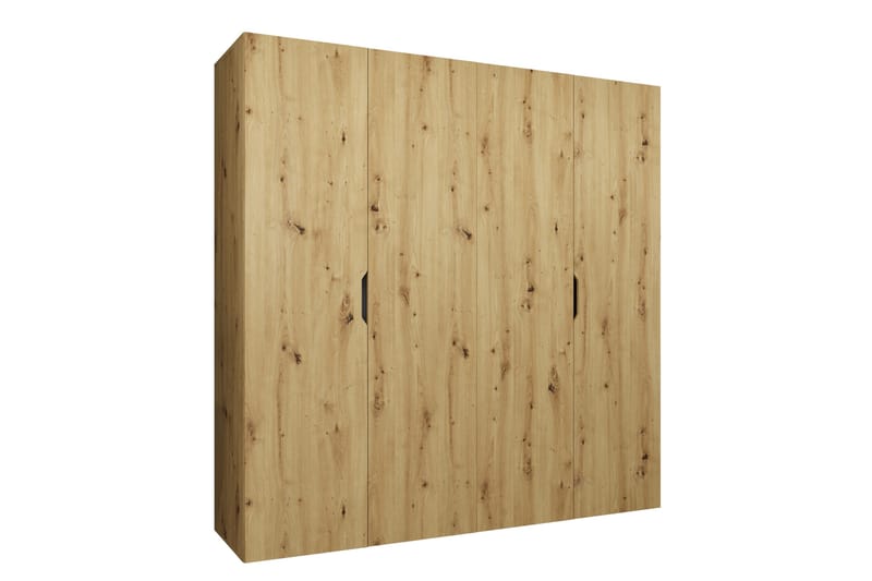 Abano Garderob 52x202 cm i Mörkt Trä, Brun