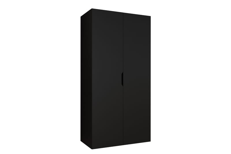 Abano Garderob 52x202 cm - Svart - Förvaring - Sko- & klädförvaring - Garderober & garderobssystem