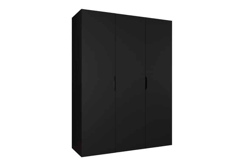 Abano Garderob 52x202 cm - Svart - Förvaring - Sko- & klädförvaring - Garderober & garderobssystem
