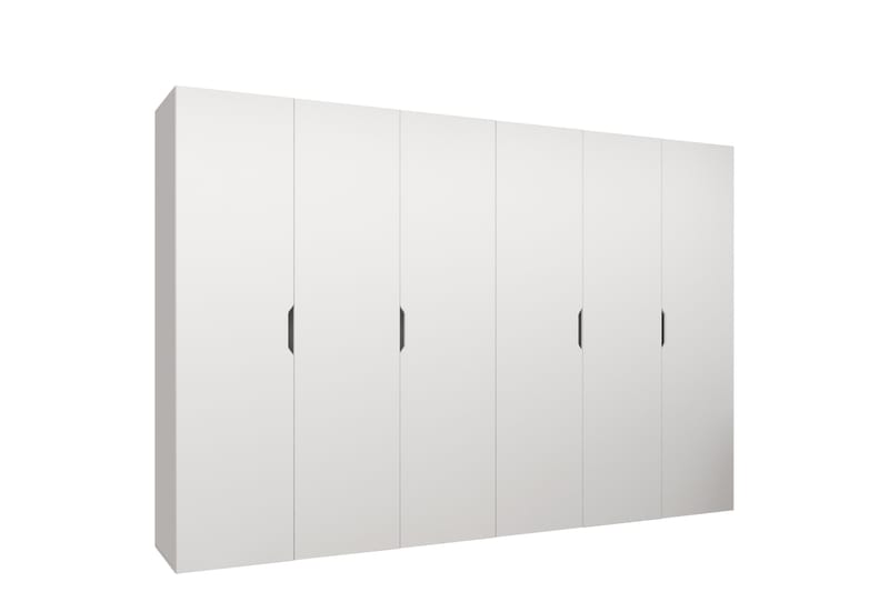Abano Garderob 52x202 cm - Vit - Förvaring - Sko- & klädförvaring - Garderober & garderobssystem