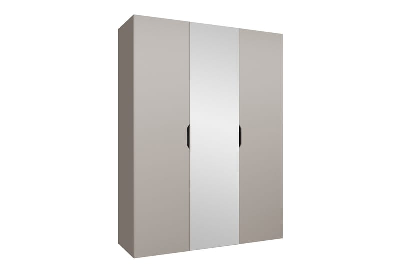 Abano Garderob m. Spegel 52x202 cm, Beige