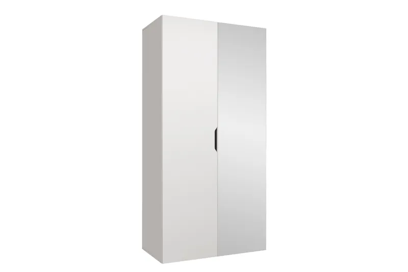 Abano Garderob m. Spegel 52x202 cm, Beige