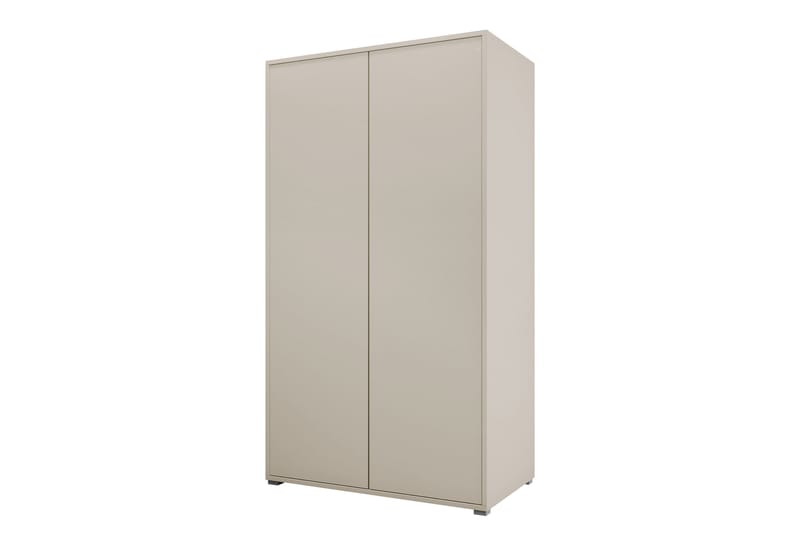 Agawal Garderob 100x178 cm - Beige - Förvaring - Sko- & klädförvaring - Garderober & garderobssystem