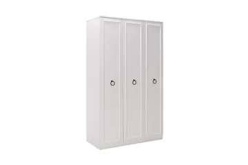 Ajra Garderob 103x185 cm Vit - Hanah Home - Förvaring - Sko- & klädförvaring - Garderober & garderobssystem