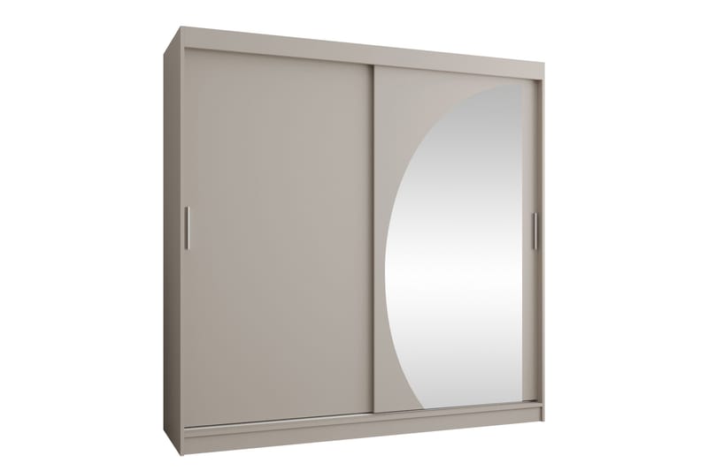 Amira Garderob m. Spegel 200x200 cm