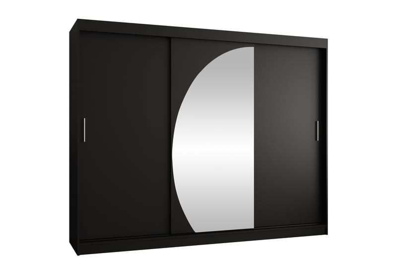 Amira Garderob m. Spegel 250x200 cm - Vit - Förvaring - Sko- & klädförvaring - Garderober & garderobssystem