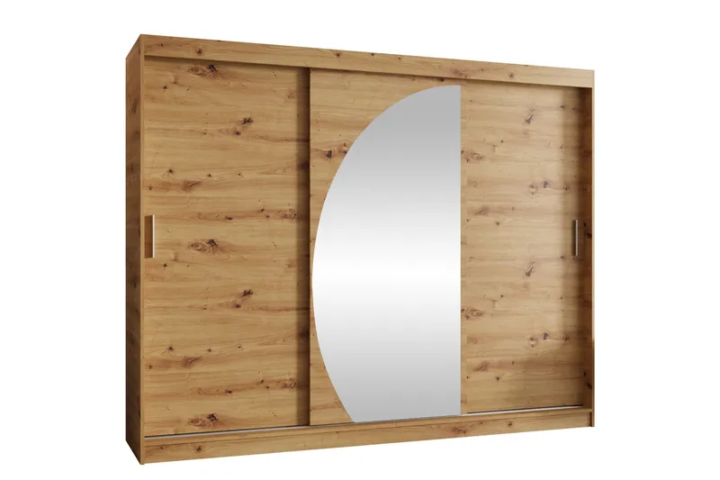 Amira Garderob m. Spegel 250x200 cm