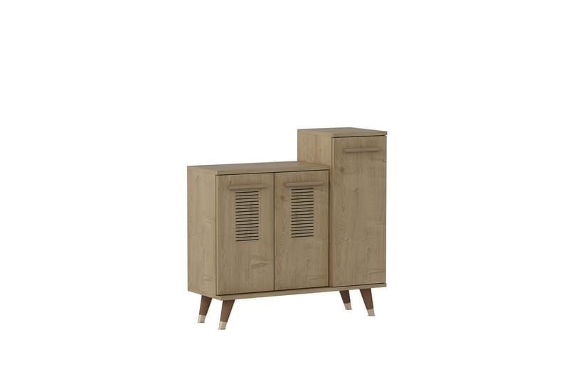 ASIMO Skohylla Garderob 90x90,6 cm Brun - Förvaring - Sko- & klädförvaring - Garderober & garderobssystem