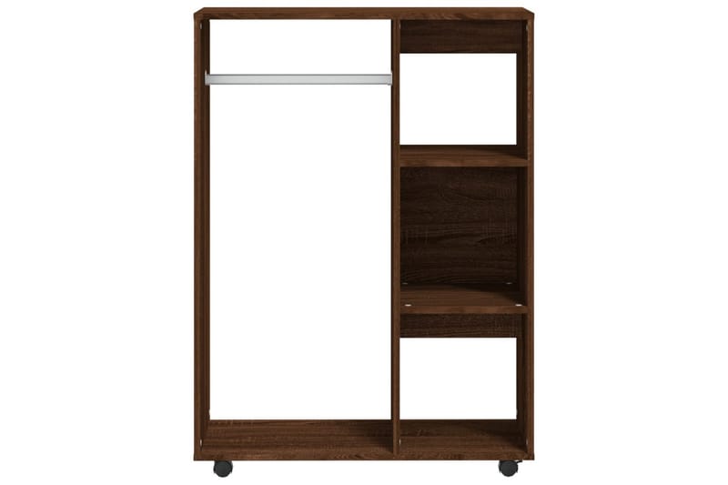 beBasic Garderob brun ek 80x40x110 cm konstruerat trä - Förvaring - Sko- & klädförvaring - Garderober & garderobssystem