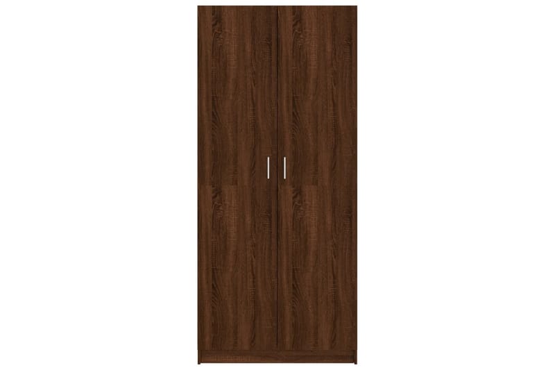 beBasic Garderob brun ek 80x52x180 cm konstruerat trä - Förvaring - Sko- & klädförvaring - Garderober & garderobssystem