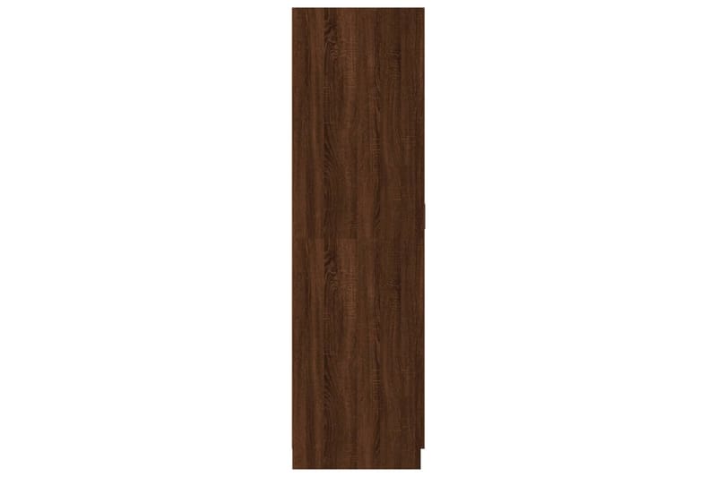 beBasic Garderob brun ek 80x52x180 cm konstruerat trä - Förvaring - Sko- & klädförvaring - Garderober & garderobssystem