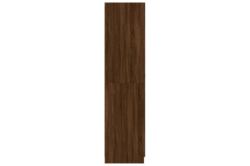 beBasic Garderob brun ek 90x52x200 cm konstruerat trä - Förvaring - Sko- & klädförvaring - Garderober & garderobssystem