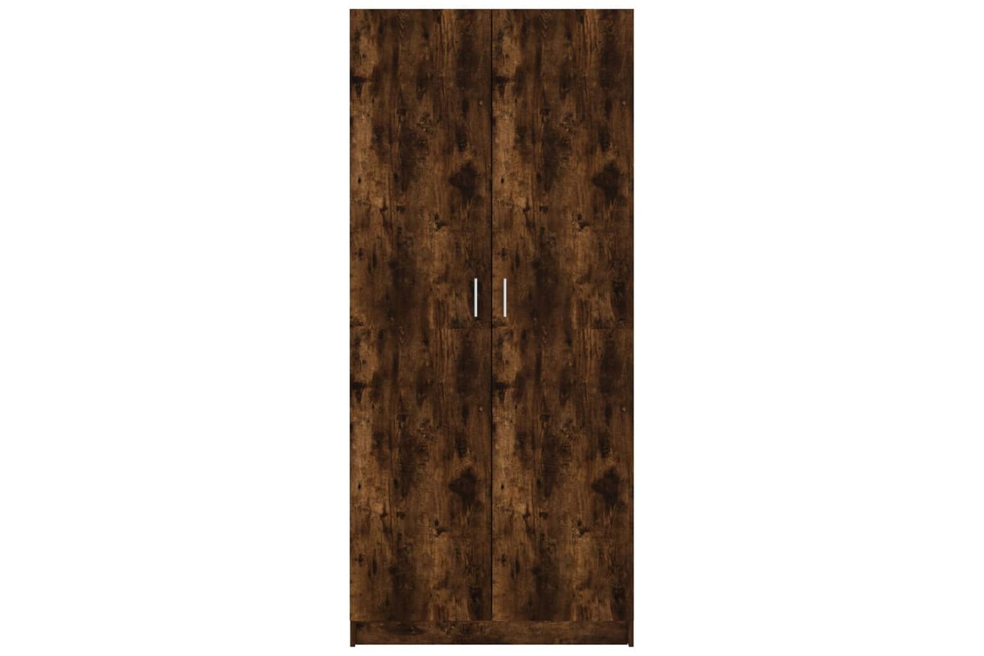 beBasic Garderob rökfärgad ek 80x52x180 cm konstruerat trä - Förvaring - Sko- & klädförvaring - Garderober & garderobssystem