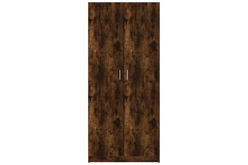 beBasic Garderob rökfärgad ek 80x52x180 cm konstruerat trä - Förvaring - Sko- & klädförvaring - Garderober & garderobssystem