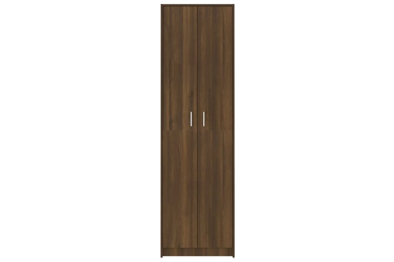beBasic Hallgarderob brun ek 55x25x189 cm konstruerat trä - Förvaring - Sko- & klädförvaring - Garderober & garderobssystem