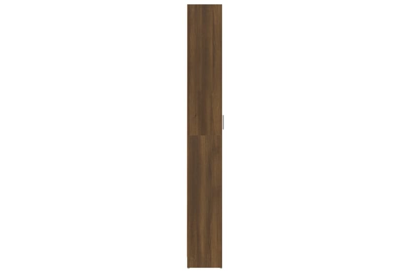 beBasic Hallgarderob brun ek 55x25x189 cm konstruerat trä - Förvaring - Sko- & klädförvaring - Garderober & garderobssystem