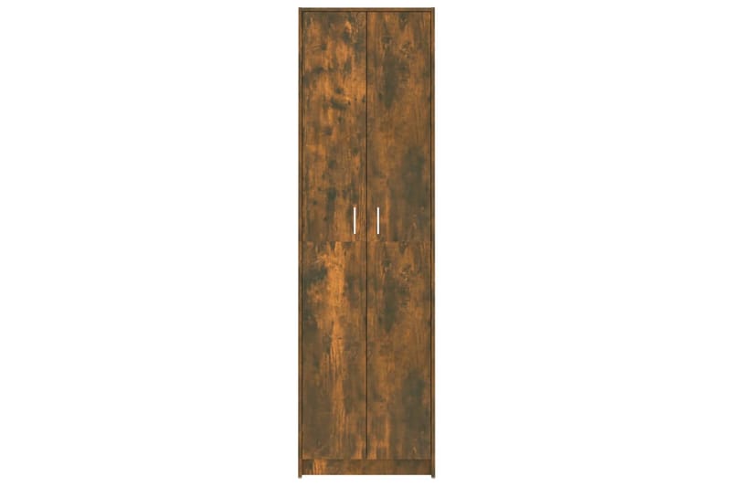 beBasic Hallgarderob Rökfärgad ek 55x25x189 cm konstruerat trä - Förvaring - Sko- & klädförvaring - Garderober & garderobssystem