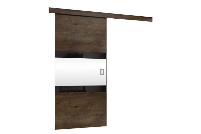 Bemi Skjutdörr, Brun/Svart