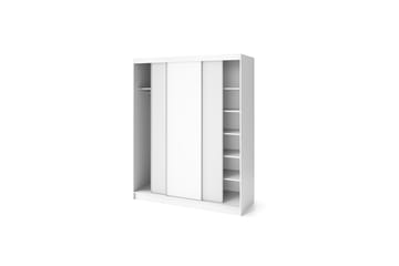Biancco Garderob 180x220 cm - Vit - Förvaring - Sko- & klädförvaring - Garderober & garderobssystem