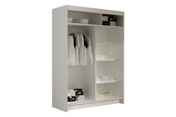 Biscayne Garderob 120x200 cm - Svart - Förvaring - Sko- & klädförvaring - Garderober & garderobssystem