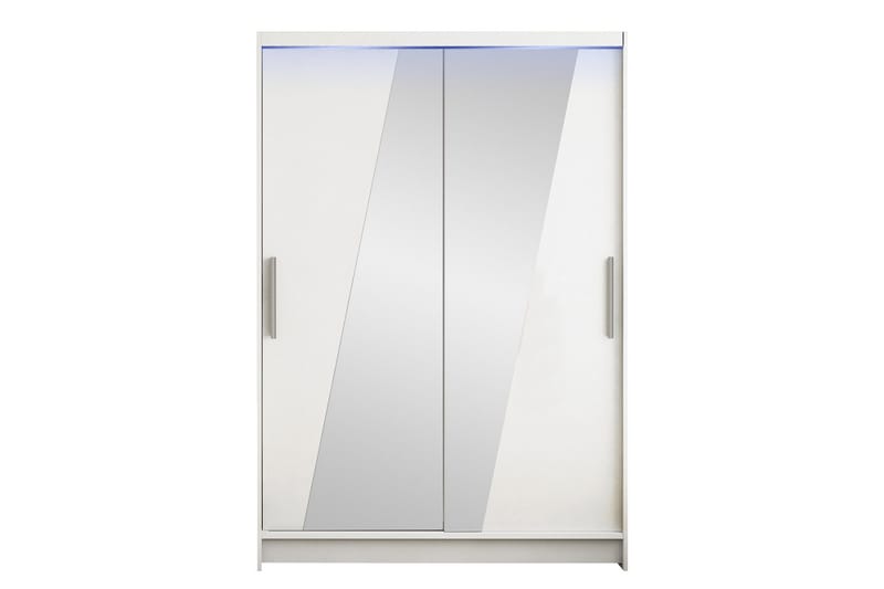 Biscayne Garderob m. Spegel 120x200 cm, Grå/Beige