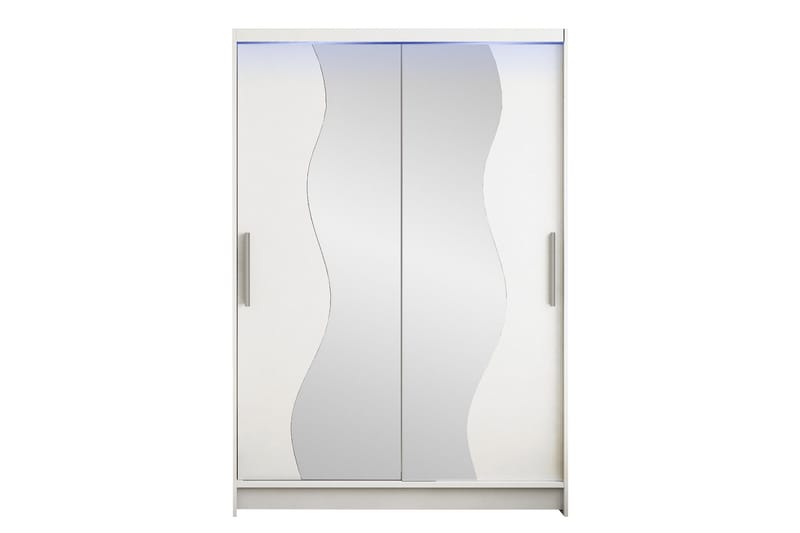 Biscayne Garderob m. Spegel 120x200 cm, Vit