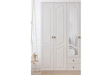 Brelin Garderob 210x210 cm - Matt Vit - Förvaring - Sko- & klädförvaring - Garderober & garderobssystem