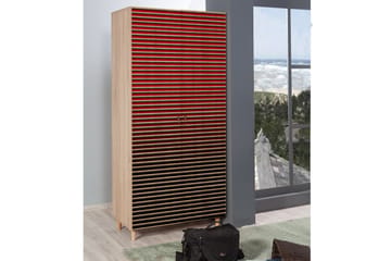 Brokind Garderob 90 cm - Brun - Förvaring - Sko- & klädförvaring - Garderober & garderobssystem