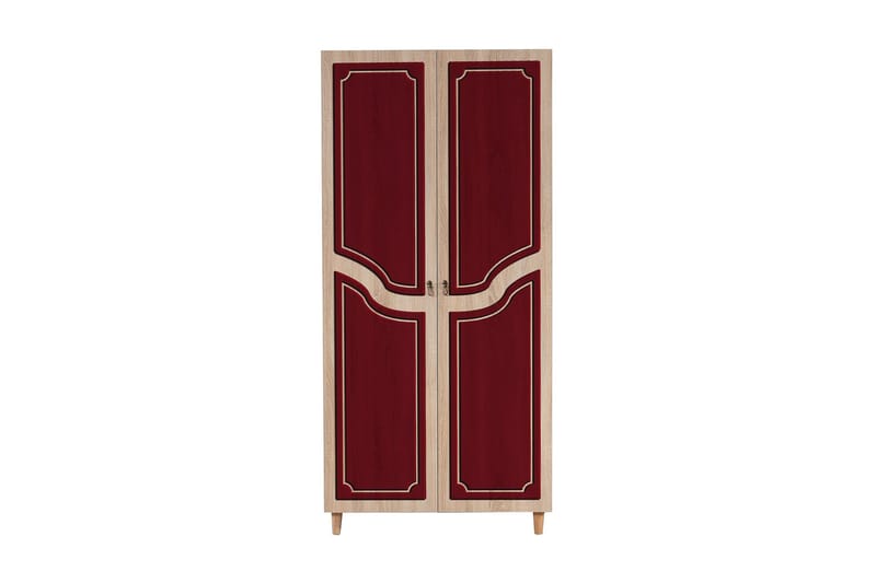 Brokind Garderob 90 cm - Brun - Förvaring - Sko- & klädförvaring - Garderober & garderobssystem