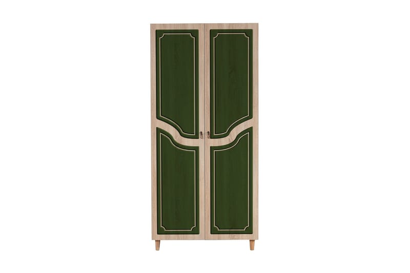 Brokind Garderob 90 cm - Brun - Förvaring - Sko- & klädförvaring - Garderober & garderobssystem