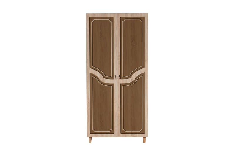 Brokind Garderob 90 cm - Brun - Förvaring - Sko- & klädförvaring - Garderober & garderobssystem