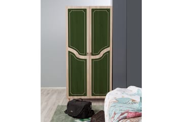 Brokind Garderob 90 cm - Brun - Förvaring - Sko- & klädförvaring - Garderober & garderobssystem