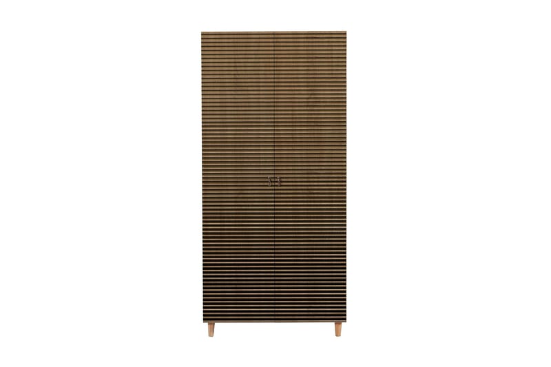 Brokind Garderob 90 cm, Brun