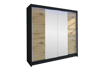 Canderbury Garderob m. Spegel 180x215 cm