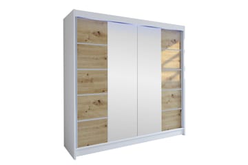 Canderbury Garderob m. Spegel 180x215 cm