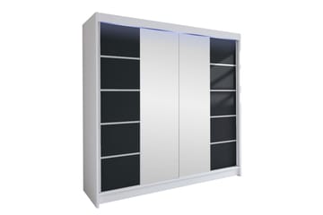 Canderbury Garderob m. Spegel 180x215 cm