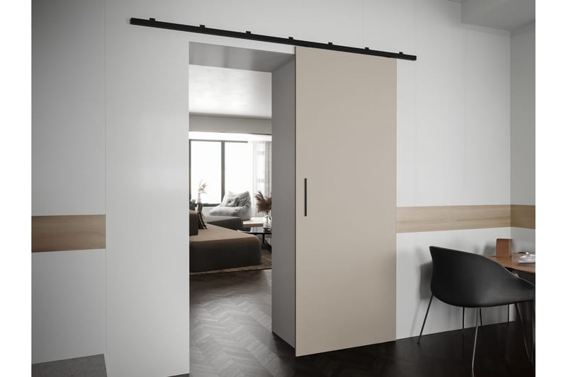 Cassidy Skjutdörr - Beige - Förvaring - Sko- & klädförvaring - Garderober & garderobssystem