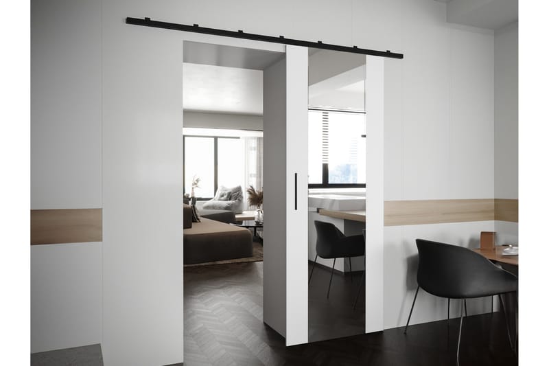 Cassidy Skjutdörr - Vit - Förvaring - Sko- & klädförvaring - Garderober & garderobssystem