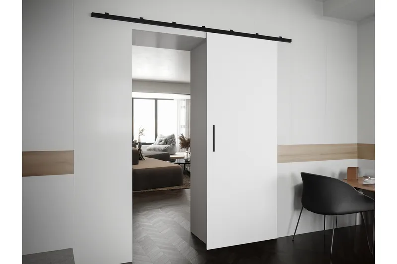 Cassidy Skjutdörr - Vit - Förvaring - Sko- & klädförvaring - Garderober & garderobssystem
