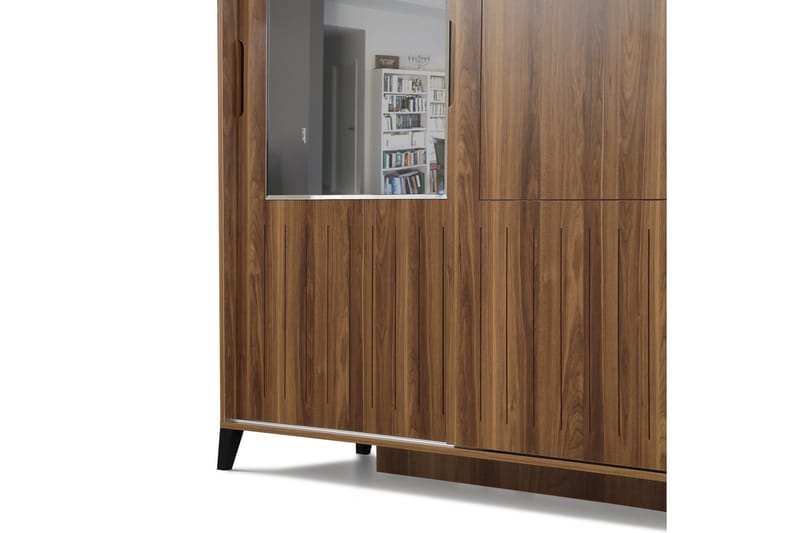 Comfortale Garderob 120 - Valnöt - Förvaring - Sko- & klädförvaring - Garderober & garderobssystem