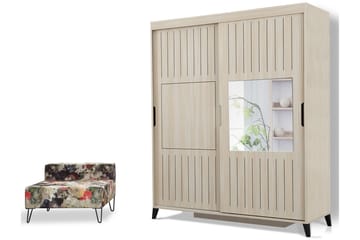 Comfortale Garderob 170 - Ljus Trä - Förvaring - Sko- & klädförvaring - Garderober & garderobssystem